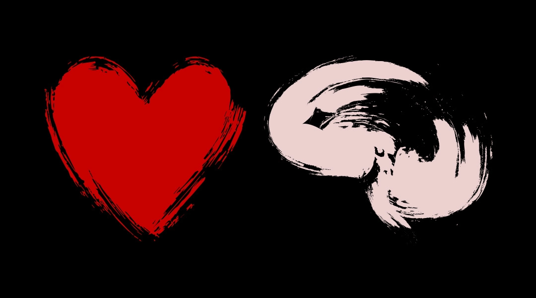 Hear and Brain - indicating the relationship between the two in human health optimisation.